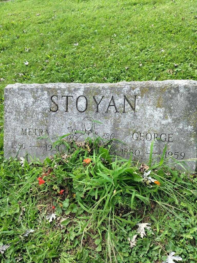 George Stoyan's grave. Photo 3