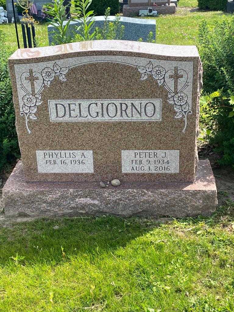 Peter J. Delgiorno's grave. Photo 3
