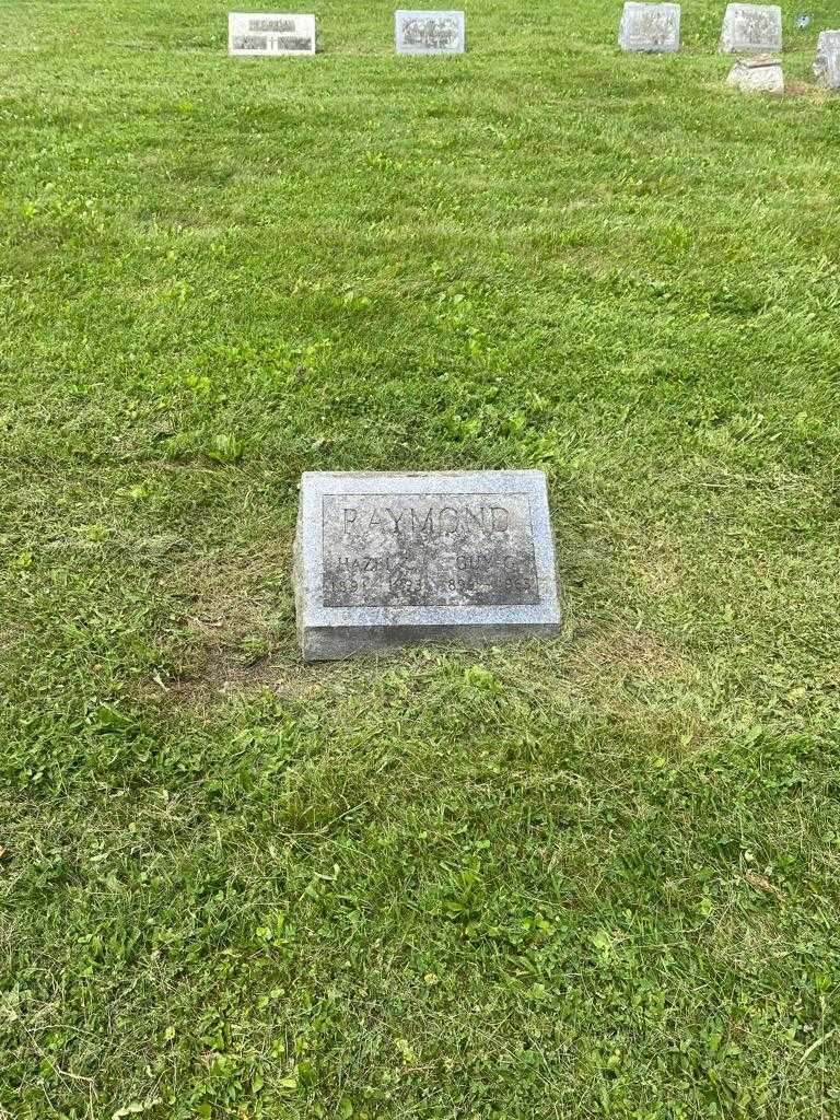 Guy G. Raymond's grave. Photo 2