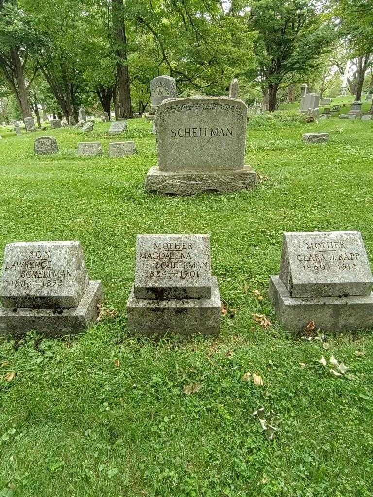 Magdalena Schellman's grave. Photo 1