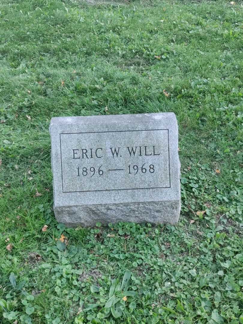 Eric W. Will's grave. Photo 2