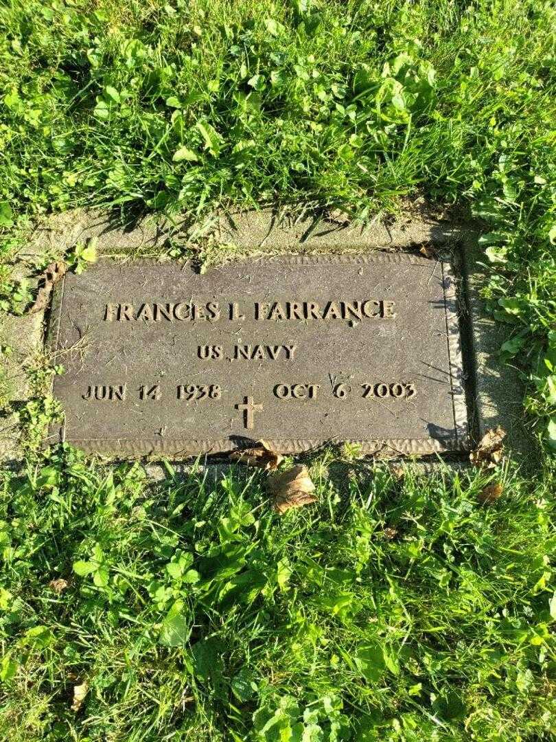 Marion A. Farrance's grave. Photo 6