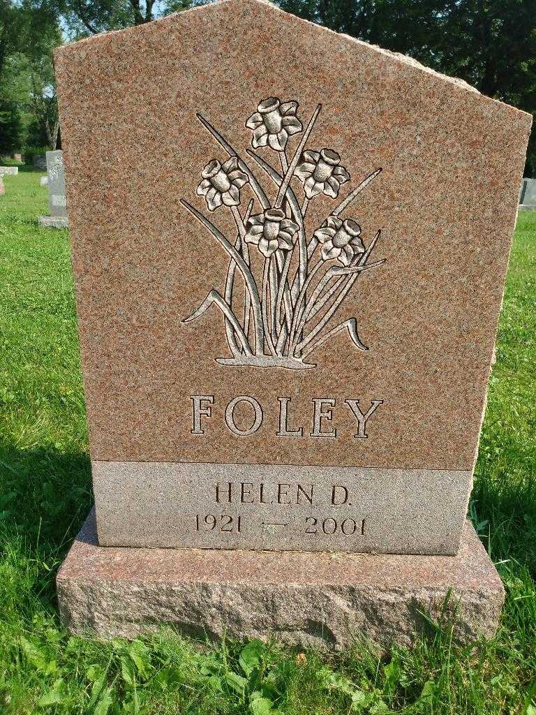 Helen D. Foley's grave. Photo 3