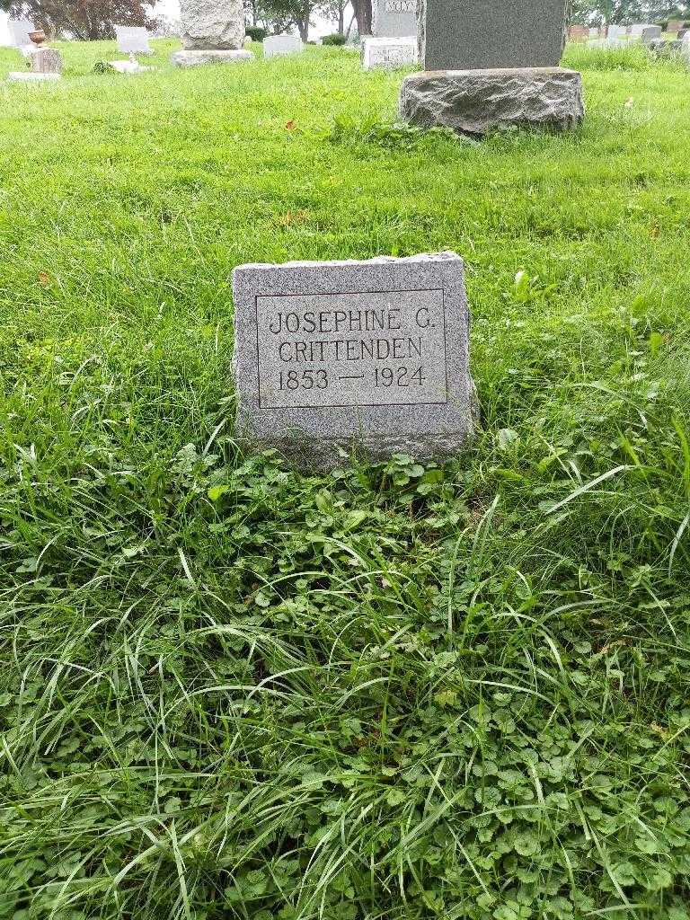 Josephine G. Crittenden's grave. Photo 2