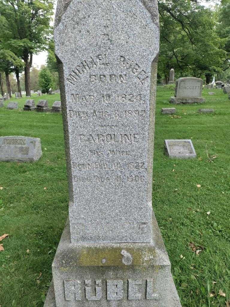 Michael Rubel's grave. Photo 3