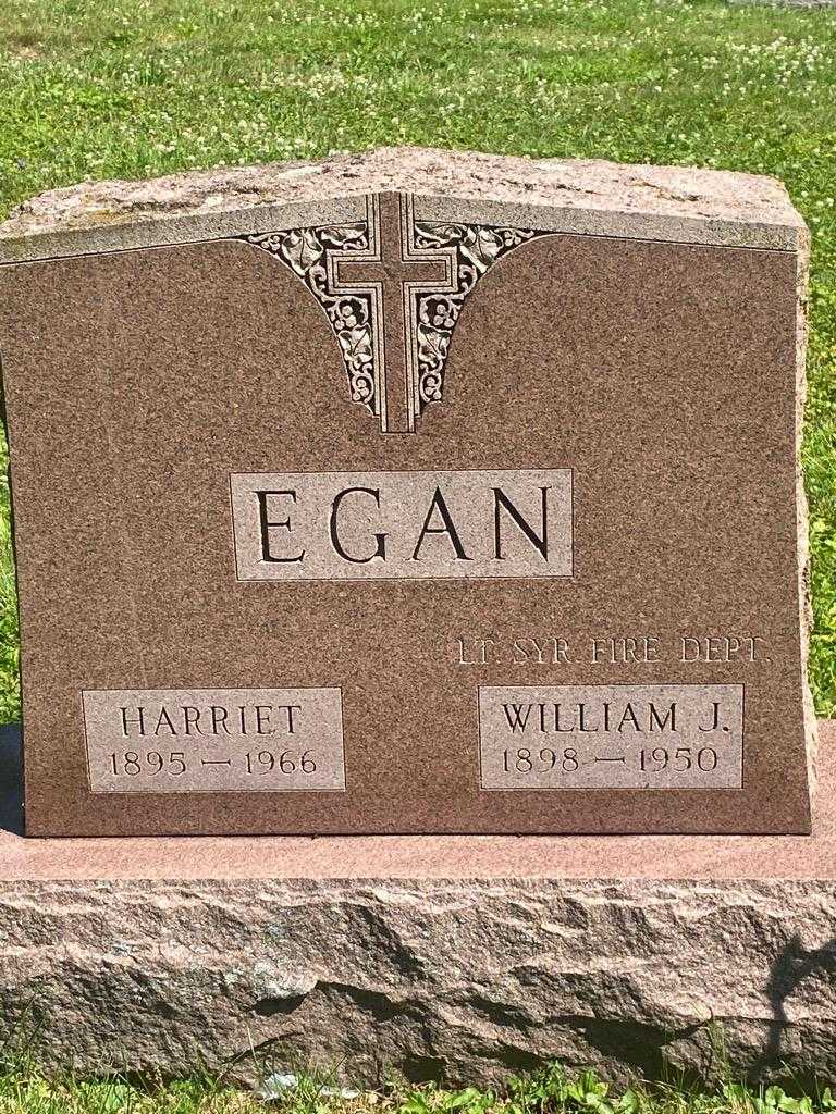 Harriet Egan's grave. Photo 1