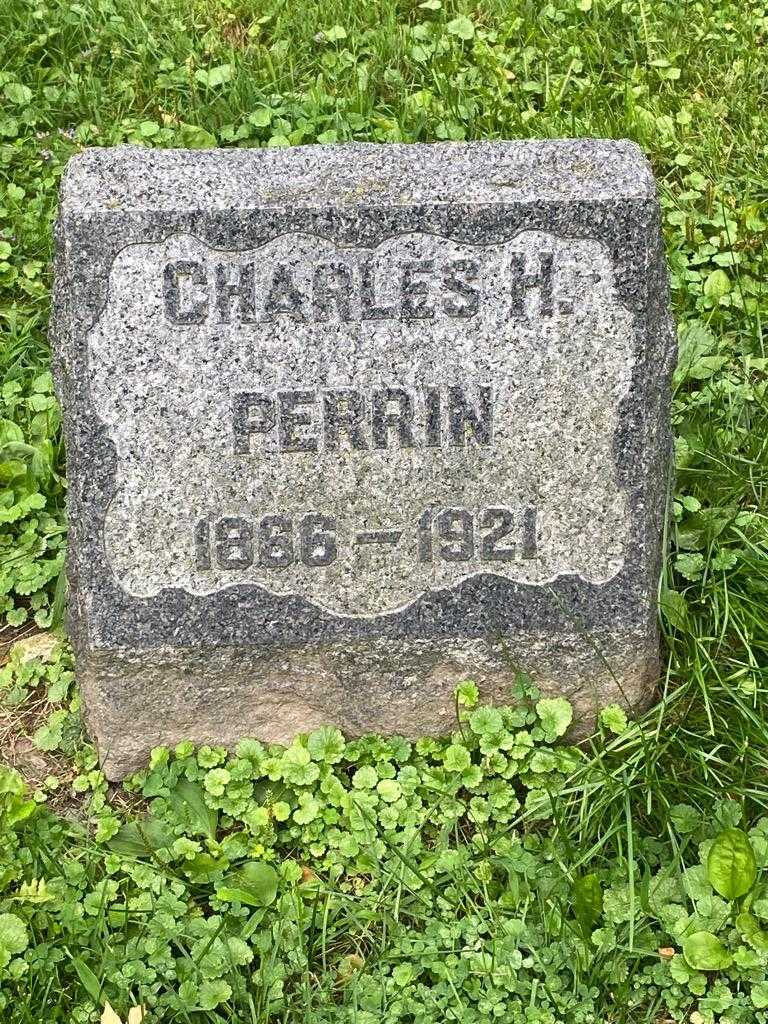 Charles H. Perrin's grave. Photo 3