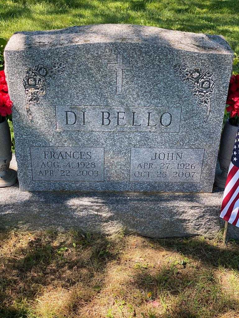 John Di Bello's grave. Photo 3