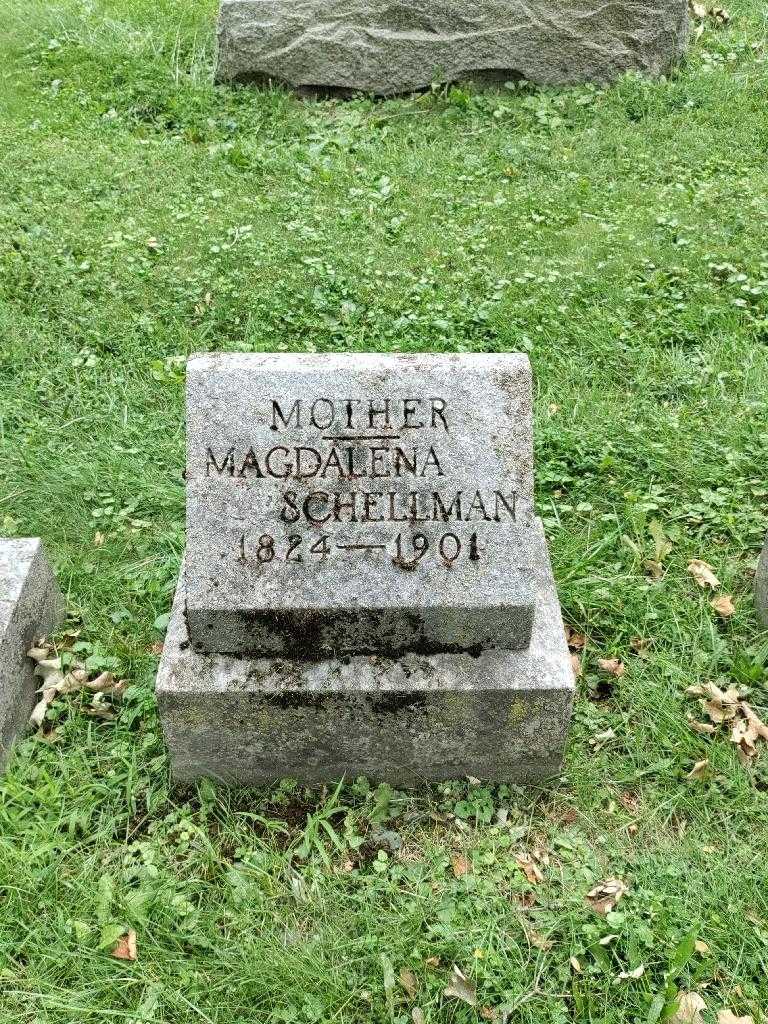 Magdalena Schellman's grave. Photo 2