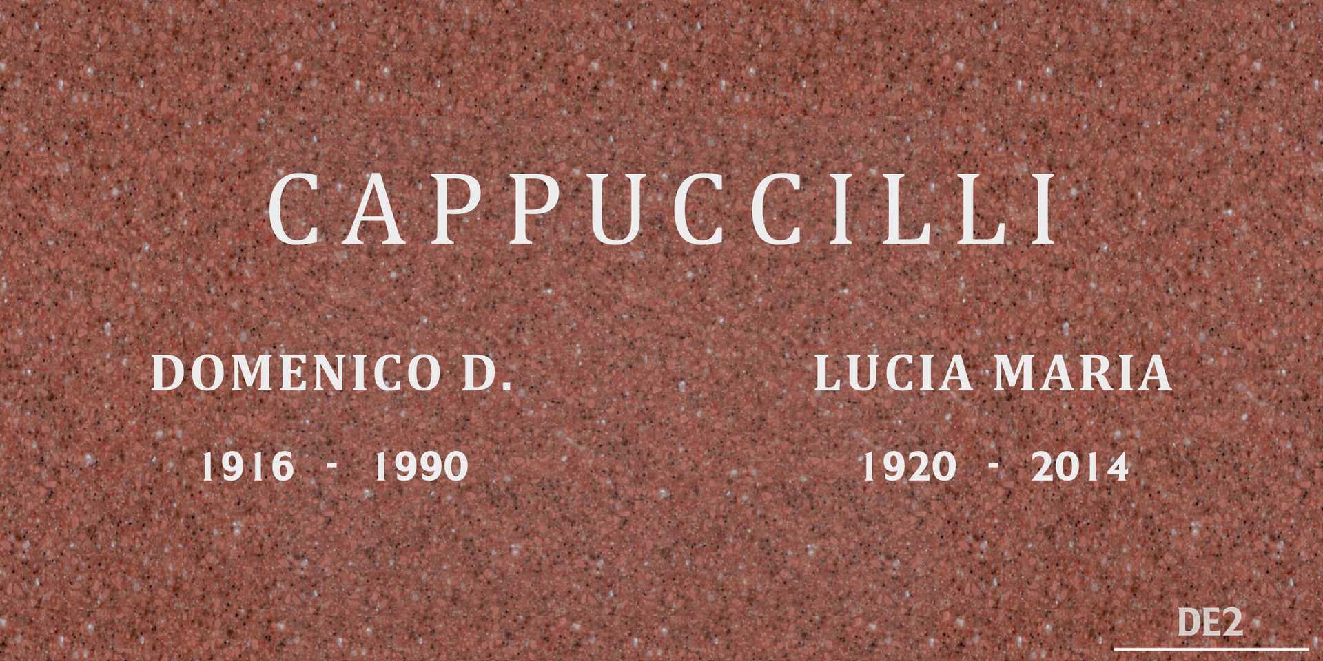 Domenico D. Cappuccilli's grave