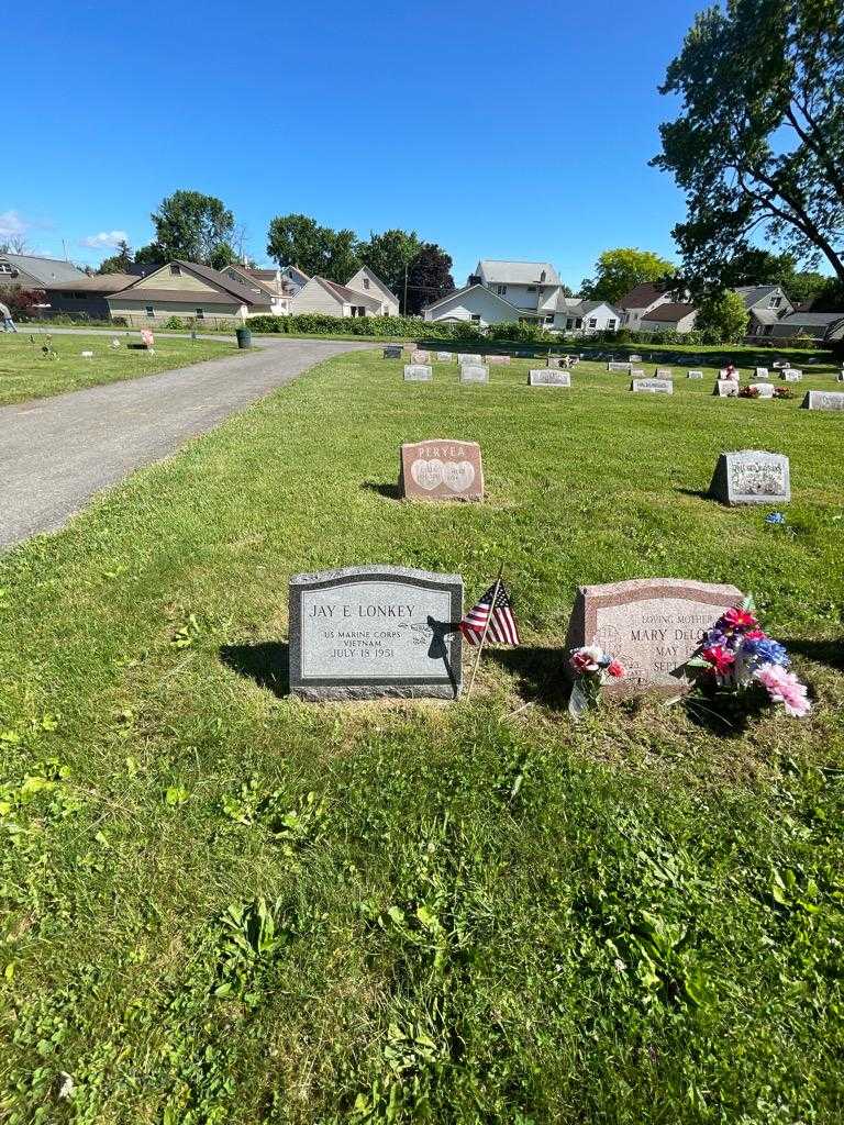 Jay E. Lonkey's grave. Photo 2