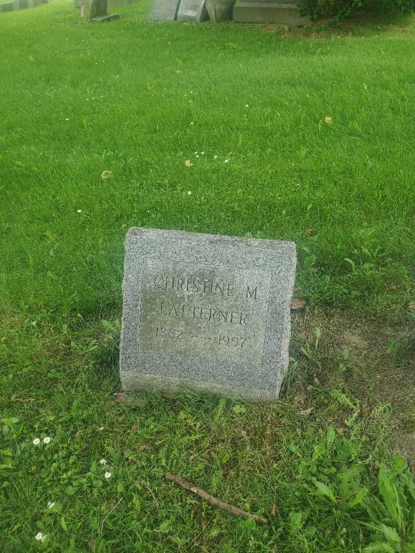 Christine M. Latterner's grave. Photo 3