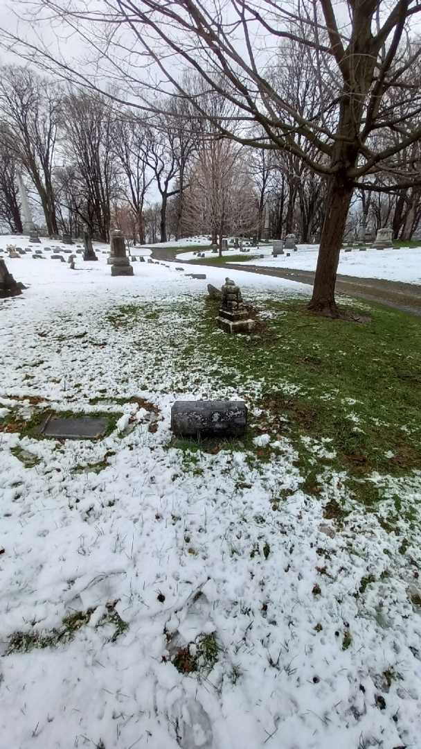 Edward N. Hurst's grave. Photo 1
