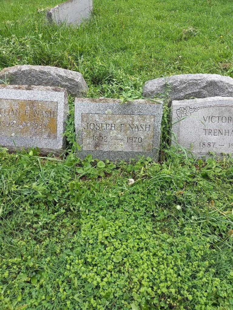 Joseph F. Nash's grave. Photo 3