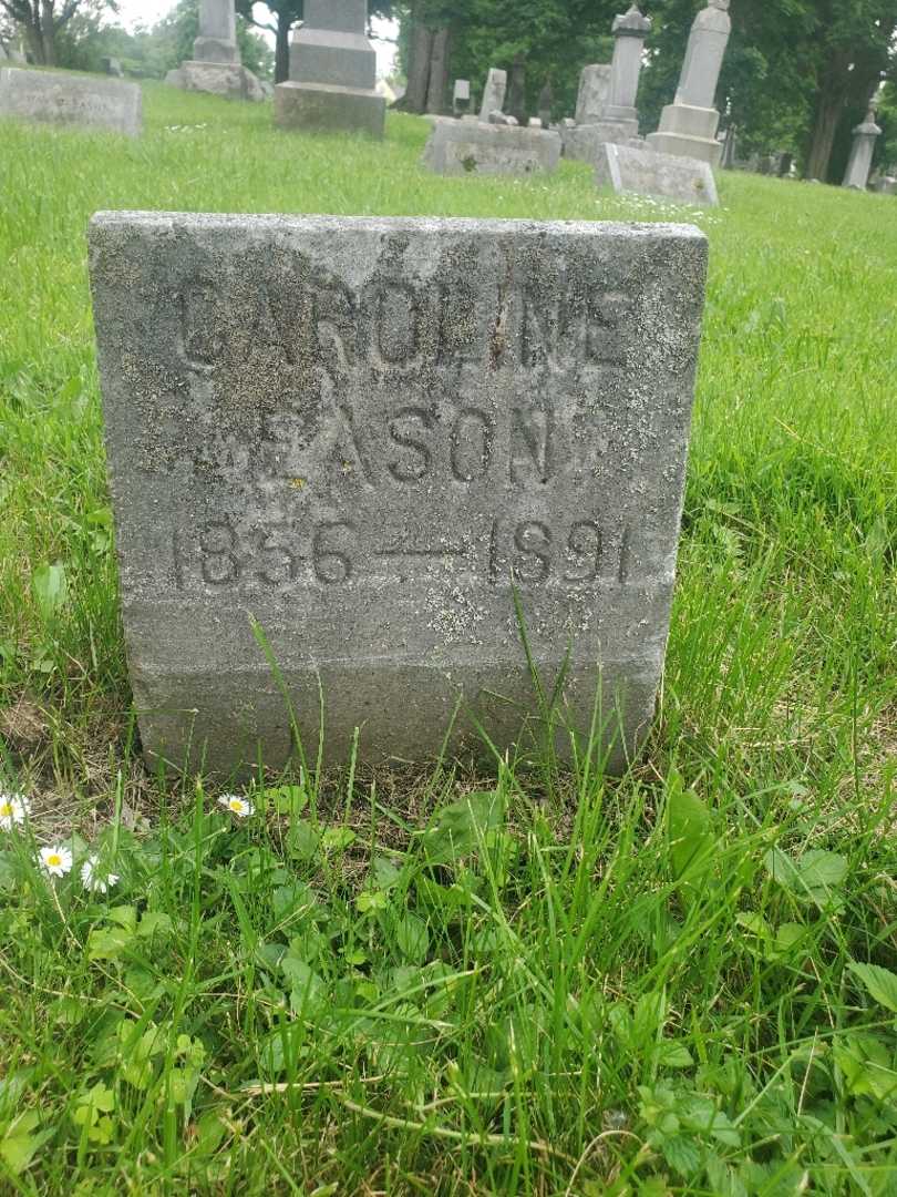 Jane Eason's grave