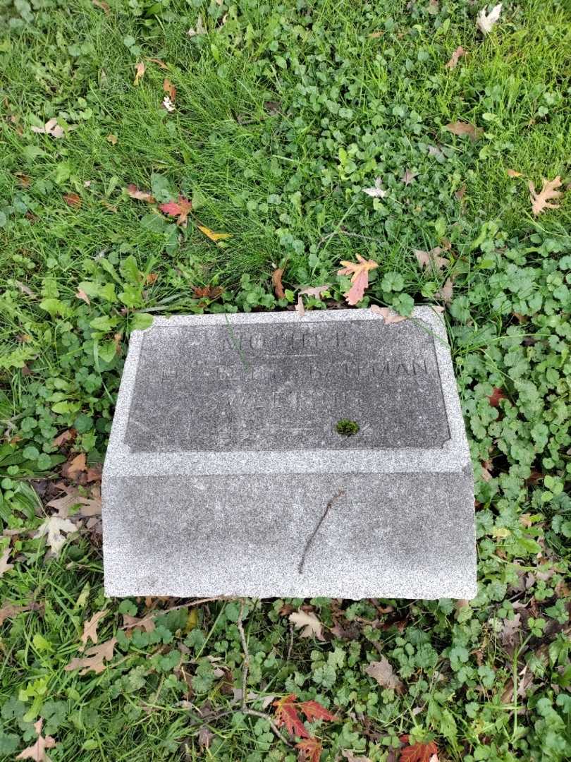 Elizabeth Bateman Sweeting's grave. Photo 2