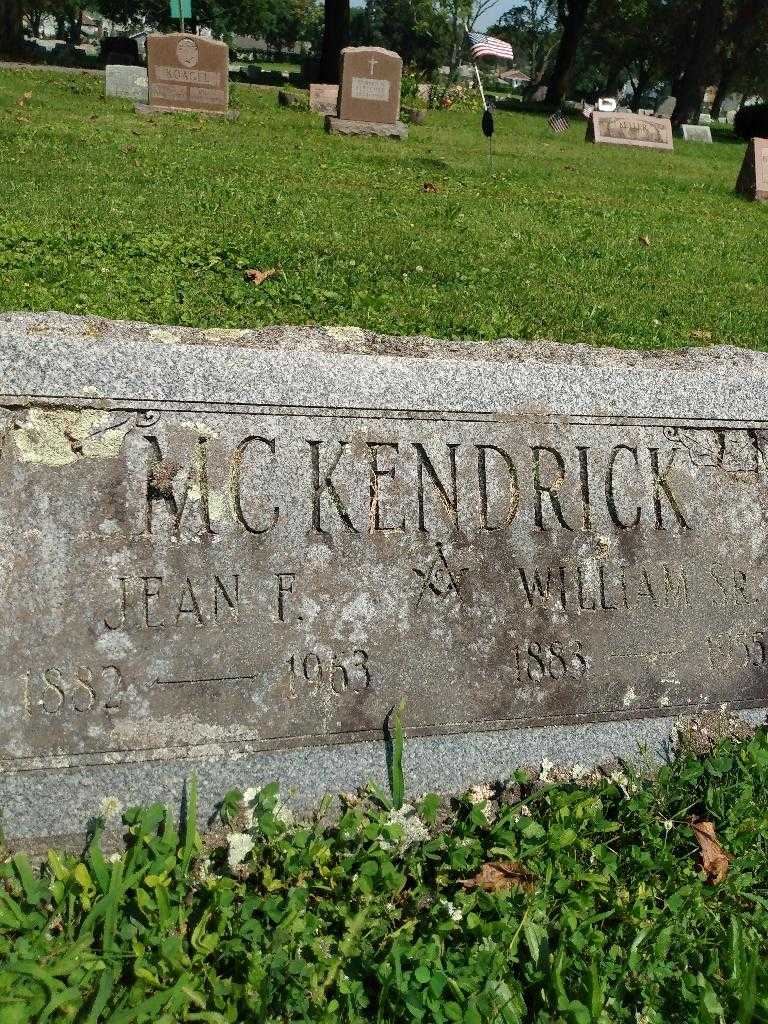 Jean F. Mckendrick's grave. Photo 3