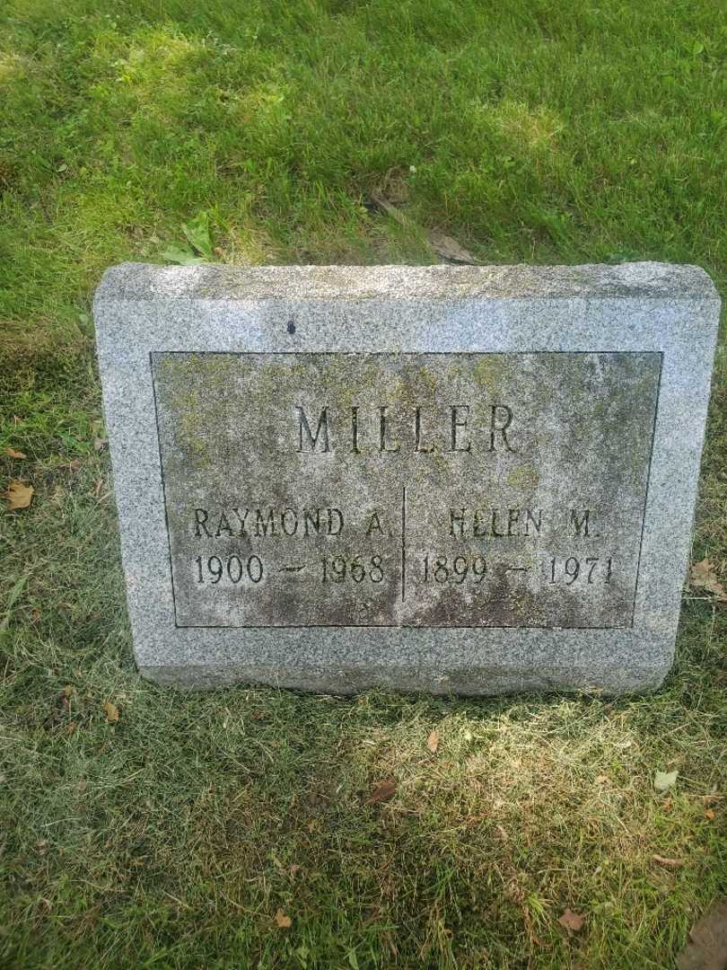 Helen M. Miller's grave. Photo 3