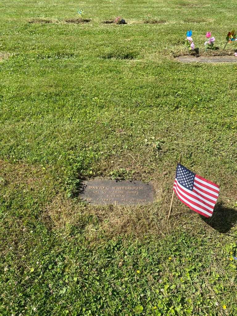 David C. Whitehouse's grave. Photo 2
