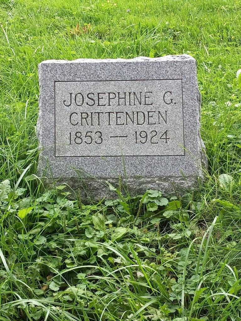 Josephine G. Crittenden's grave. Photo 3