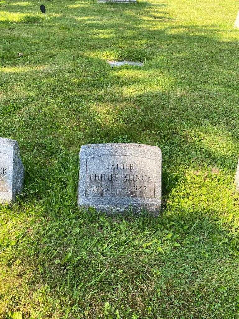 Philipp Klinck's grave. Photo 2