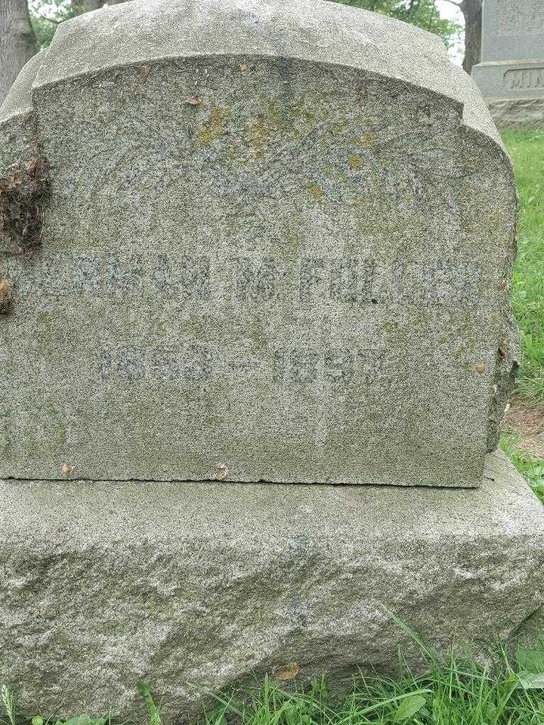 Herman M. Fuller's grave. Photo 3