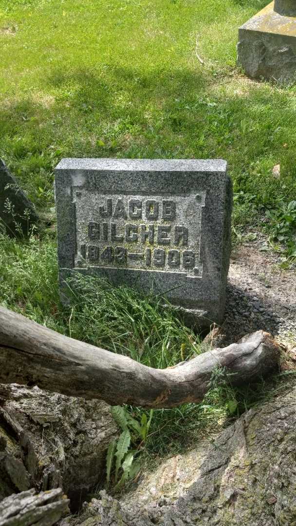 Jacob Gilcher's grave. Photo 2