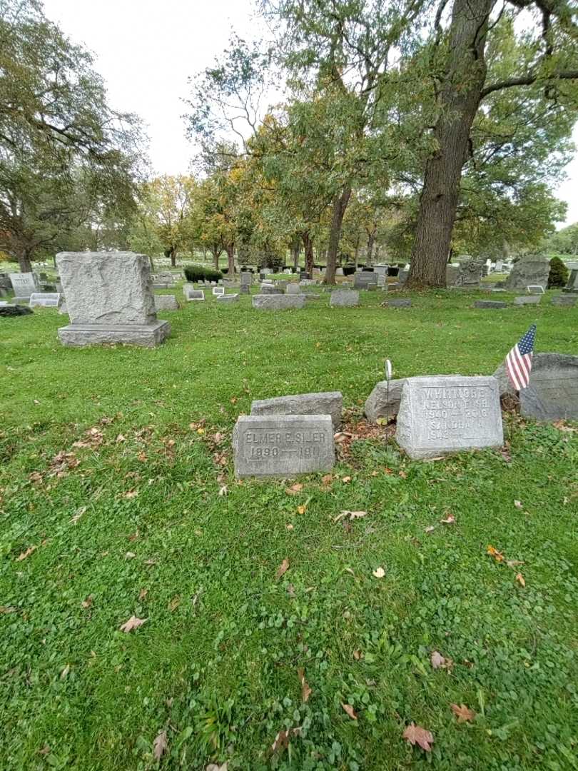 Elmer E. Siler's grave. Photo 2