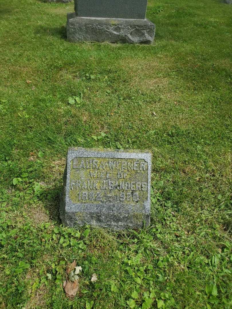 Laura Sanders Werner's grave. Photo 2