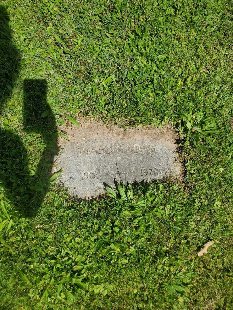 Mary C. Frew Casey's grave. Photo 2