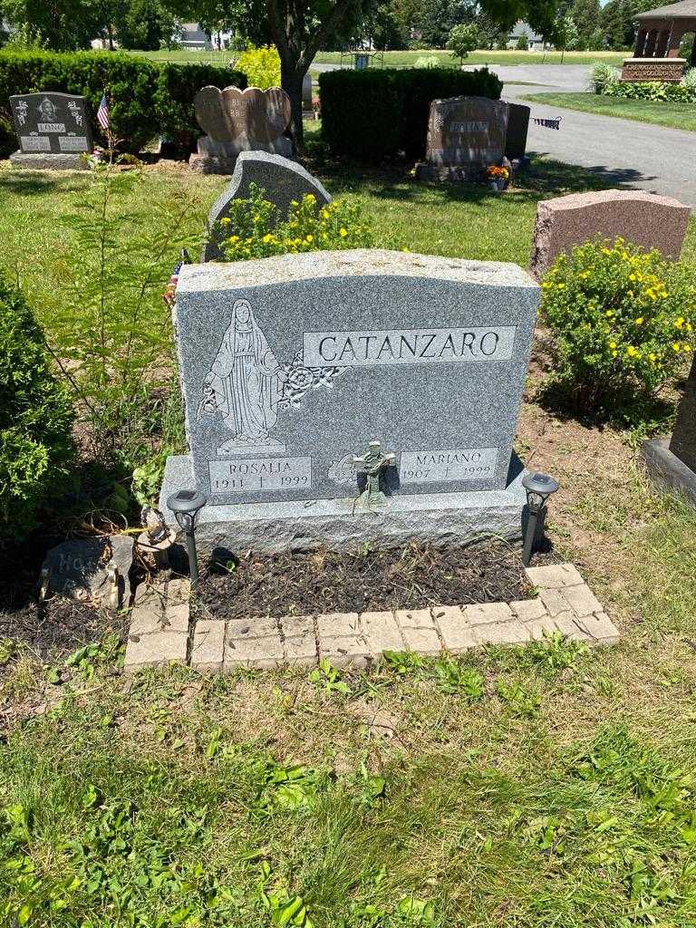 Rosalia Catanzaro's grave. Photo 2