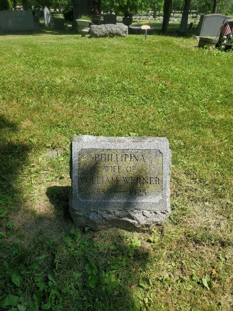 Phillipina Werner's grave. Photo 2