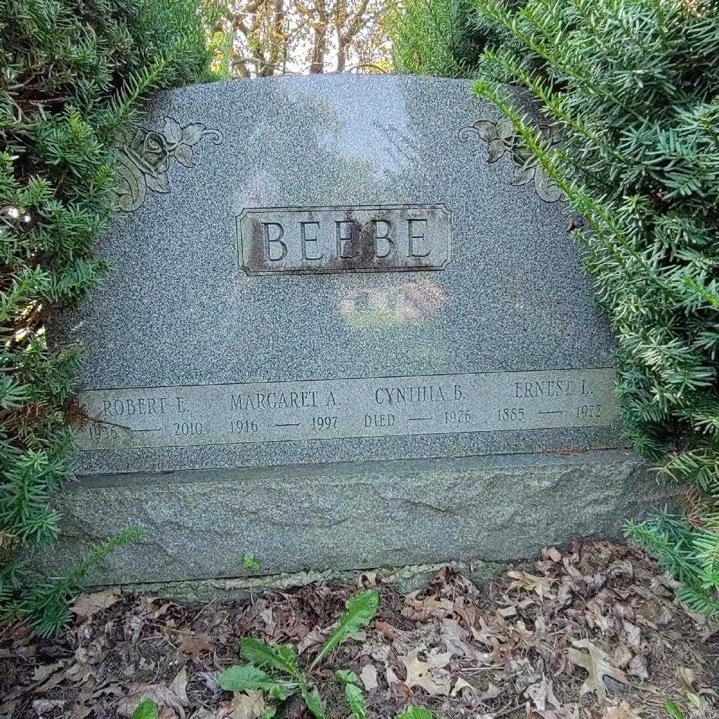 Cynthia B. Beebe's grave. Photo 2