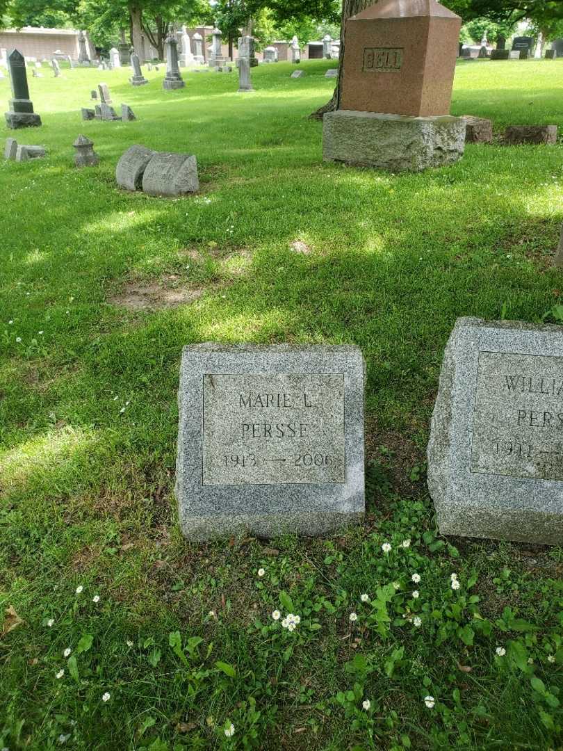 Marie L. Persse's grave. Photo 3
