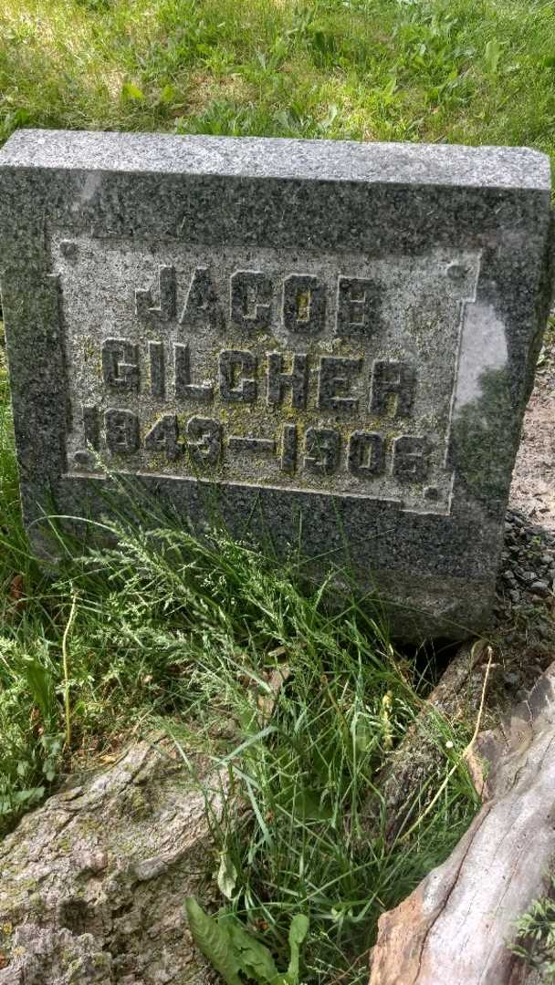 Jacob Gilcher's grave. Photo 3