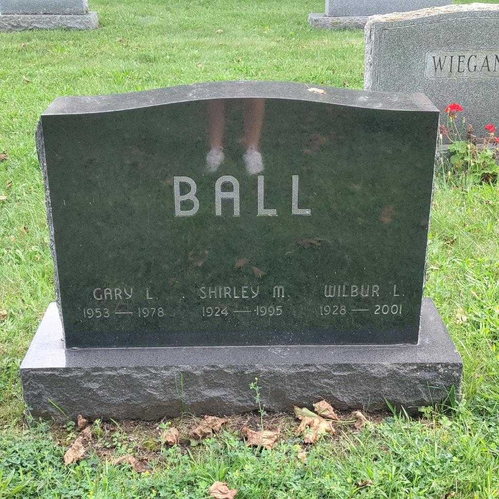 Wilbur L. Ball's grave. Photo 3