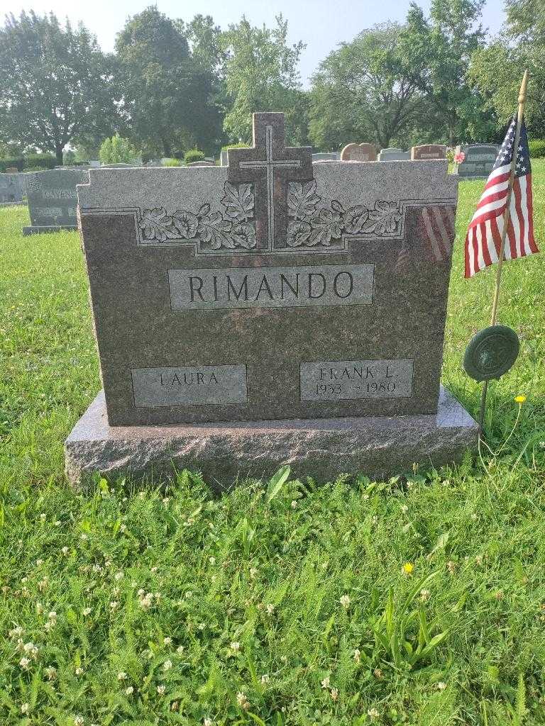 Frank L. Rimando's grave. Photo 1