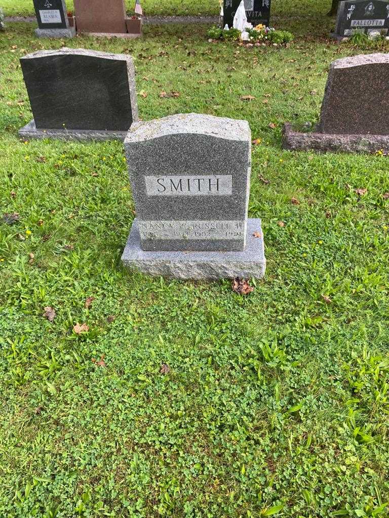 Russell H. Smith's grave. Photo 2