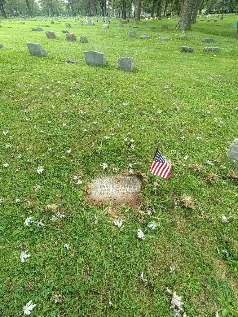 Frank Martin's grave. Photo 1