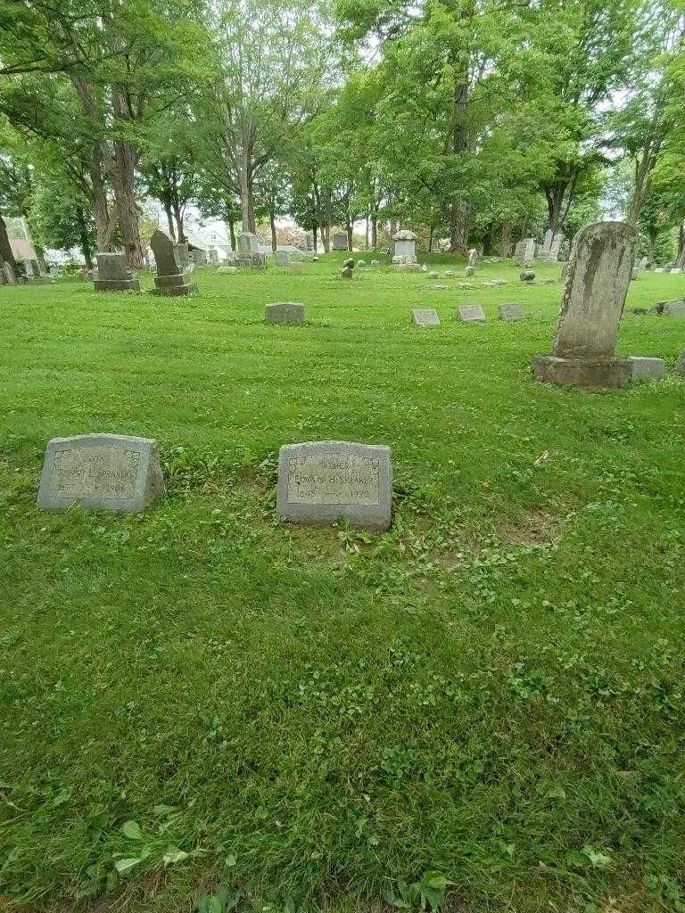 Edward H. Spraker's grave. Photo 2