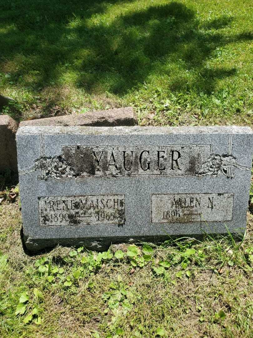 Allen N. Yauger's grave. Photo 3