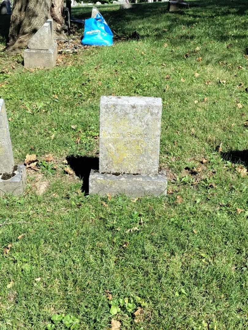Jacob Benscler Beuscher's grave. Photo 2