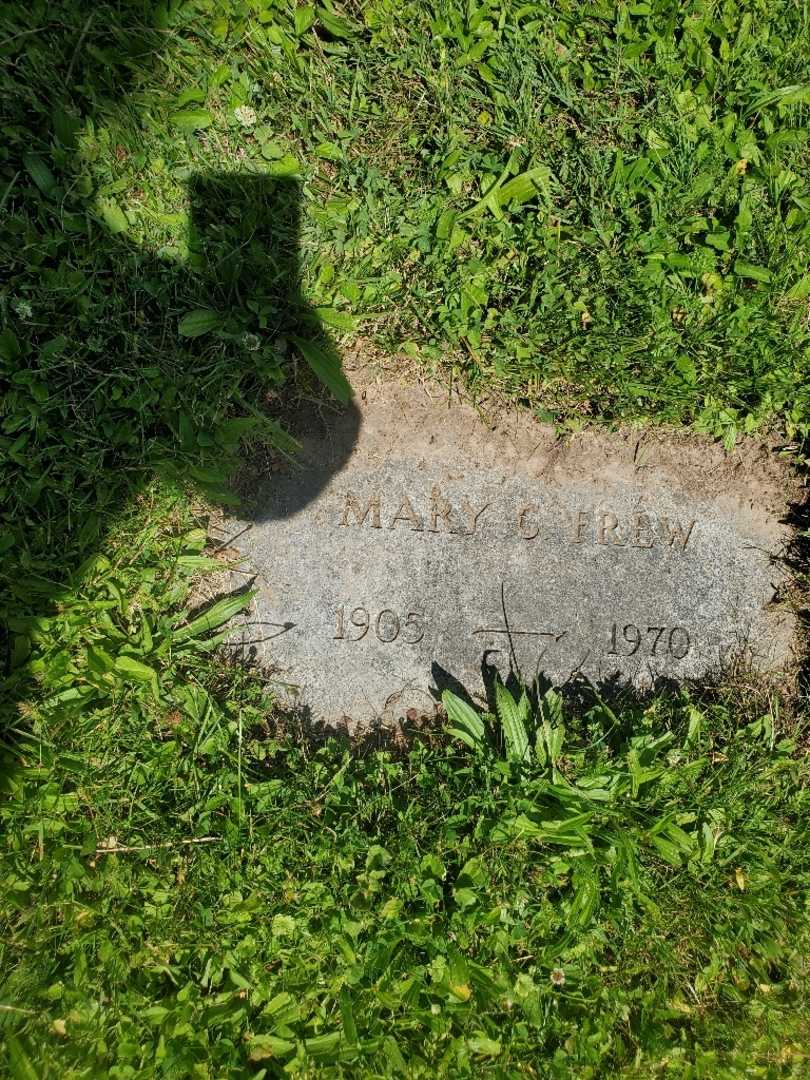 Mary C. Frew Casey's grave. Photo 3