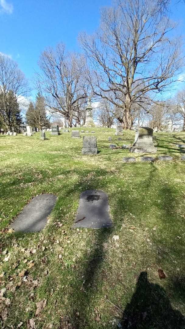 Appolonia Oswald's grave. Photo 2