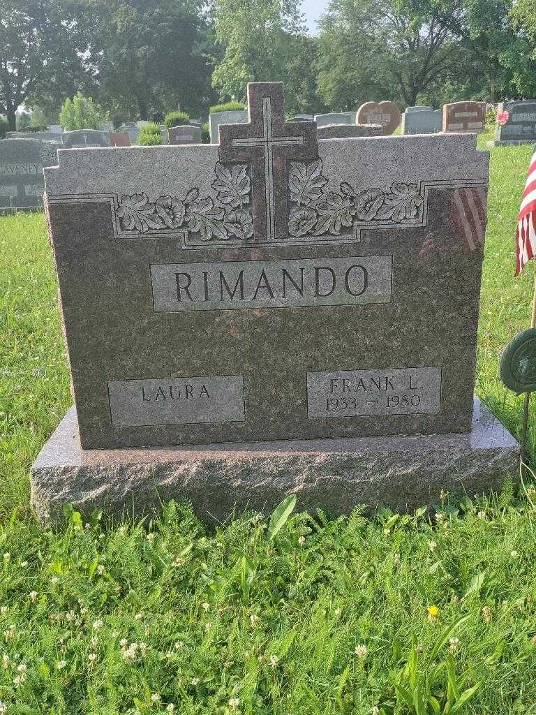 Frank L. Rimando's grave. Photo 2