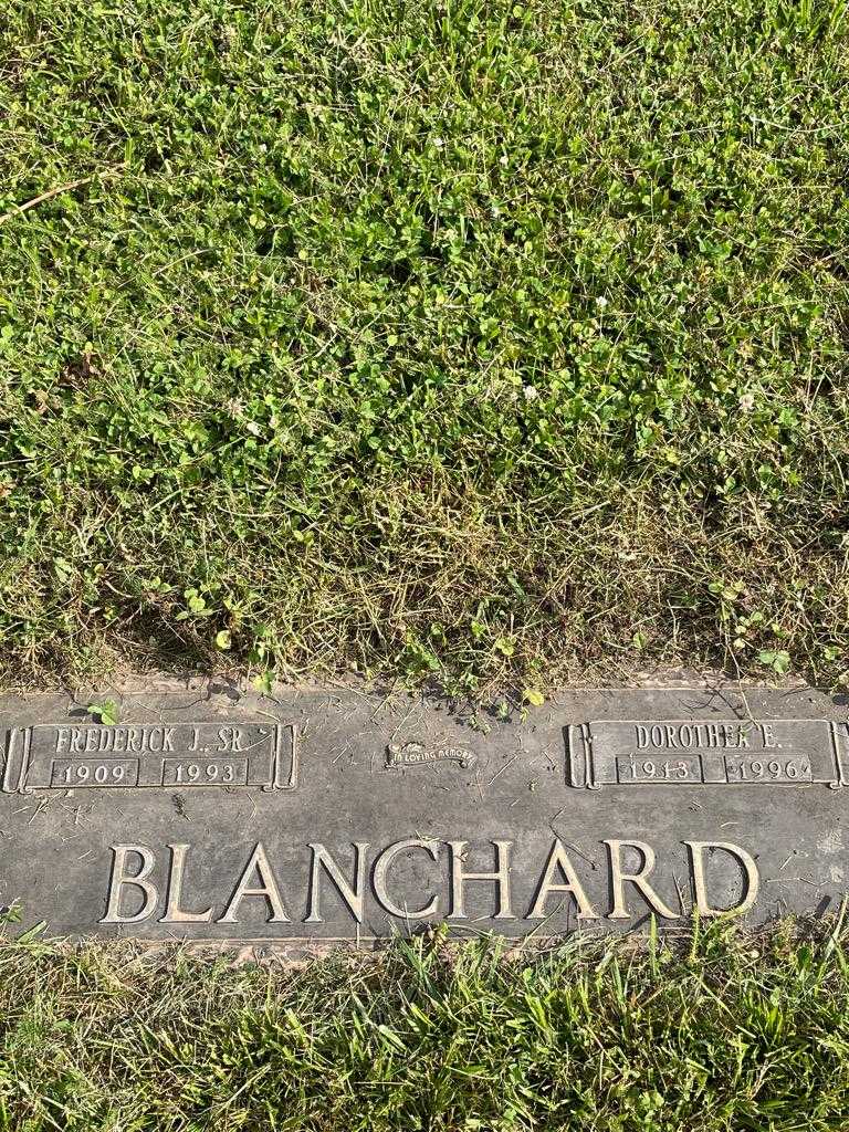 Dorothea E. Blanchard's grave. Photo 3