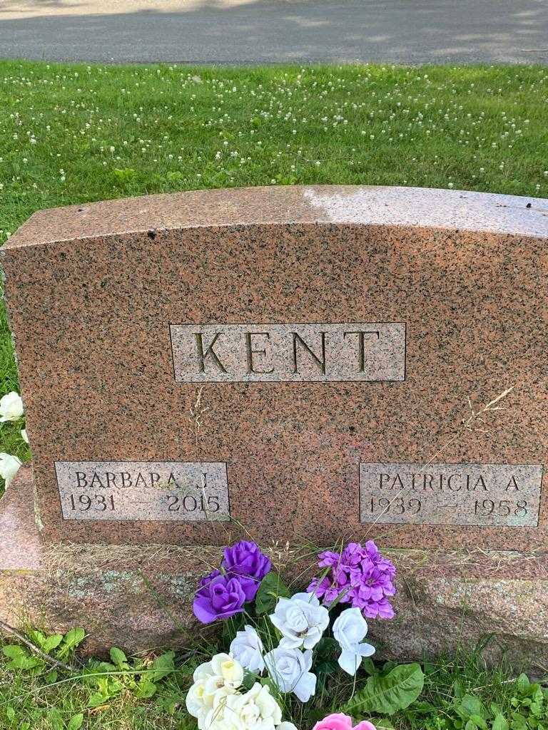 Barbara J. Kent's grave. Photo 3