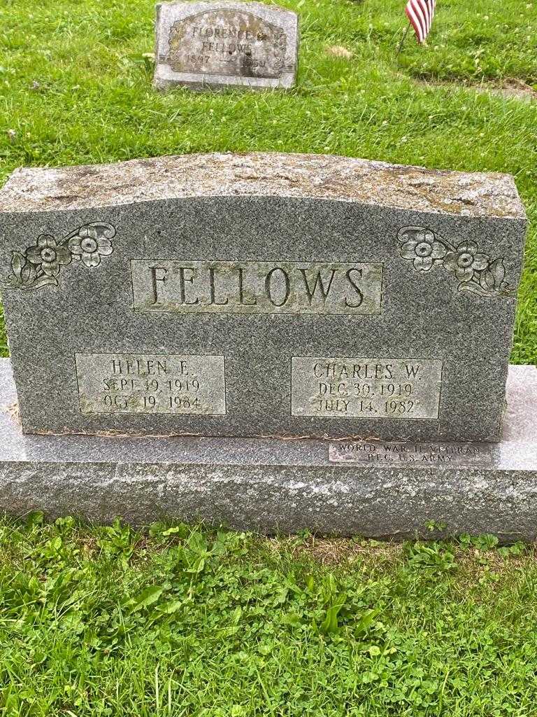 Charles W. Fellows's grave. Photo 3