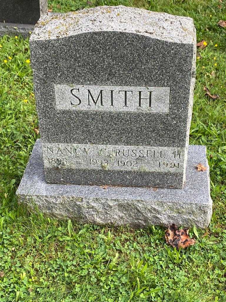 Russell H. Smith's grave. Photo 3