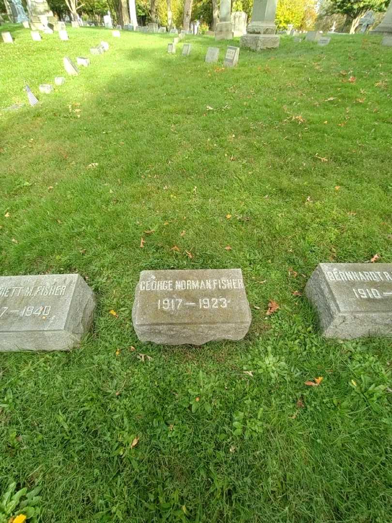 George Norman Fisher's grave. Photo 1
